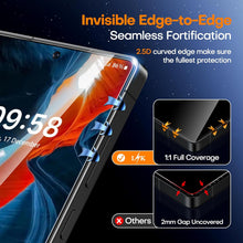 Load image into Gallery viewer, LϟK Screen Protector for Samsung Galaxy S25 Ultra 6.9-Inch with Auto-Installation Tool, Tempered Glass, Scratch-Resistant, [Military Grade Protection] Film, 2-Pack
