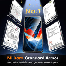 Load image into Gallery viewer, LϟK Screen Protector for Samsung Galaxy S24 FE 6.7-Inch with Auto-Installation Tool, Tempered Glass, Scratch-Resistant, [Military Grade Protection] Film, 3-Pack
